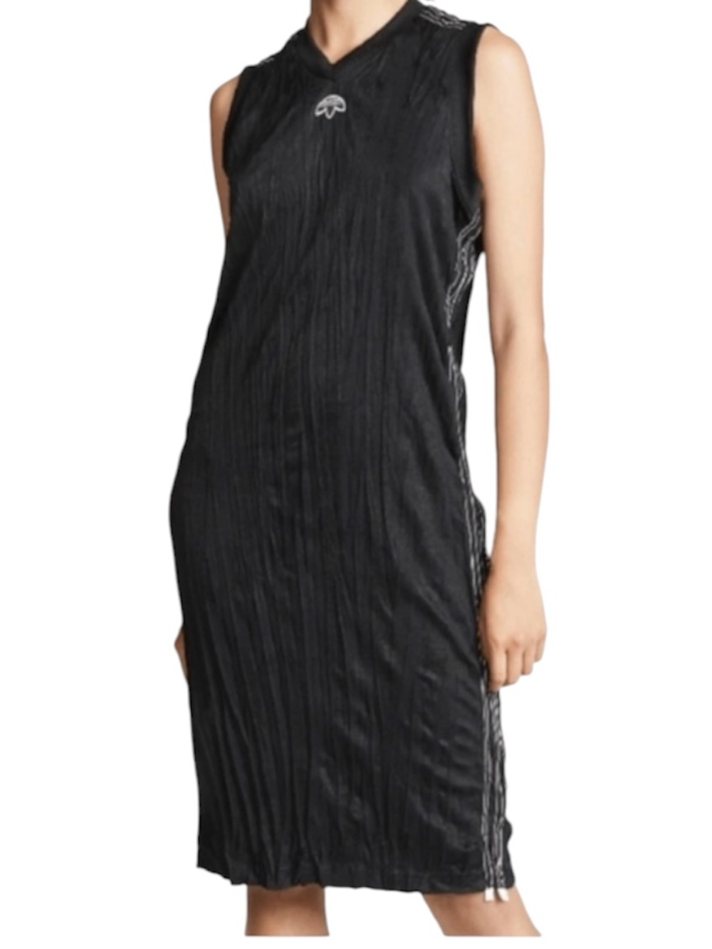 adidas for Alexander Wang Wrinkled  Midi Dress